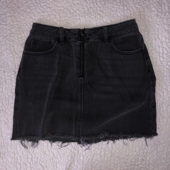 Pacsun black denim skirt! - Picture 1 of 4